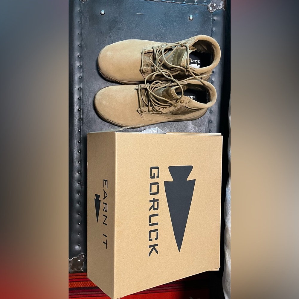 Coyote Brown Army Boots GORUCK size 9